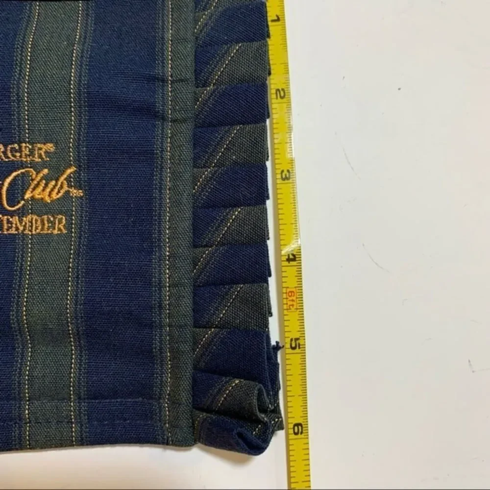 Longaberger Collectors Club Charter‎ Member Fabric Handle Gripper